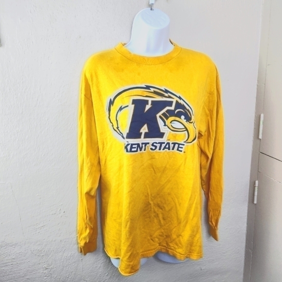 Kent State University KSU Golden Flashes Women Shirt Long Sleeve Size Medium - Picture 1 of 5